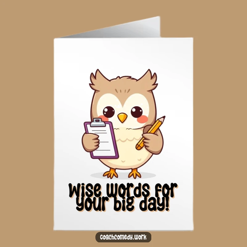 Free Printable Kawaii Owl Birthday Card - Funny Downloadable Gift for Owl Lovers